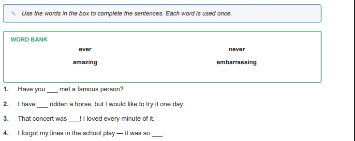 Personal Experiences