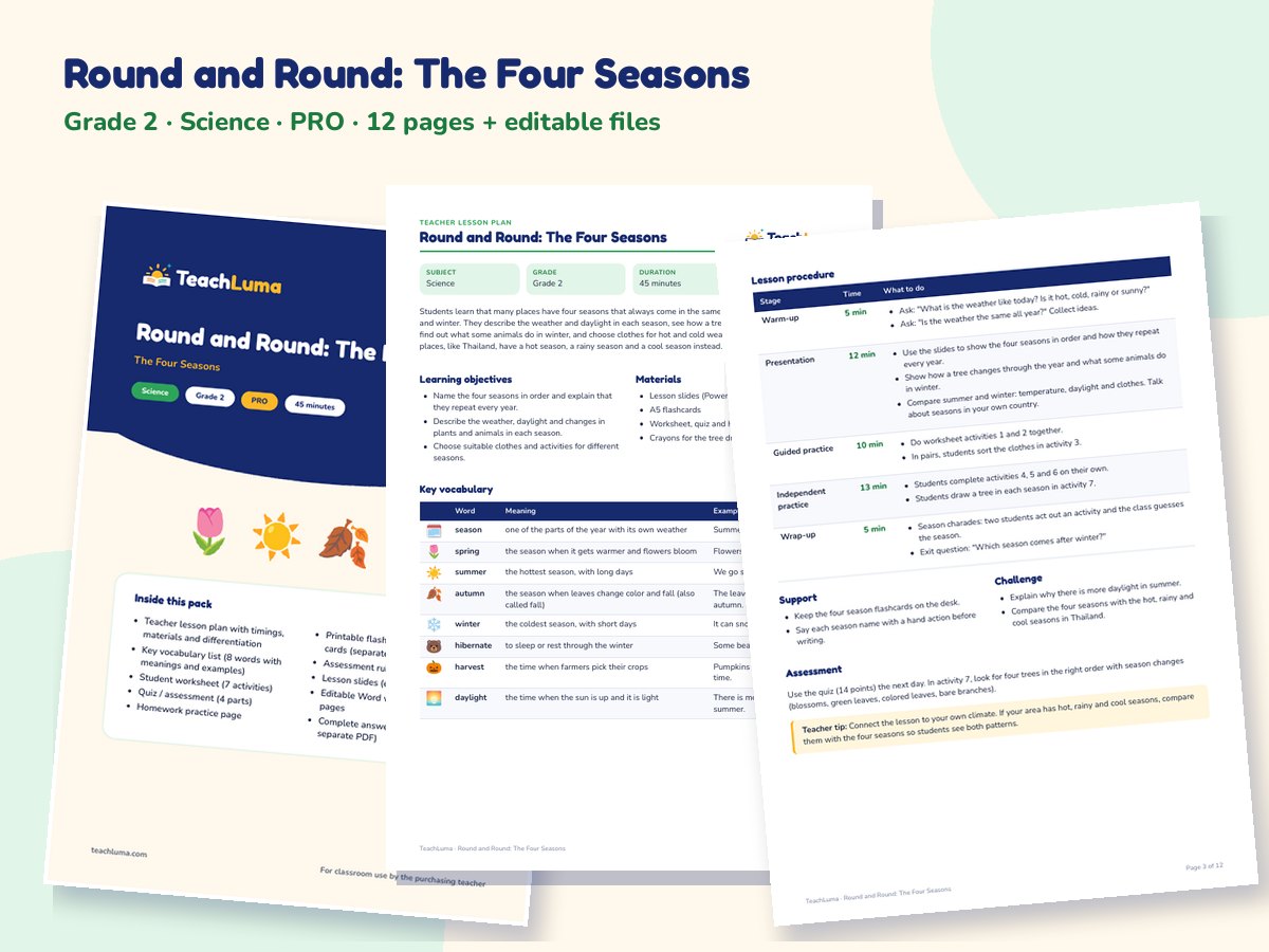 Preview of Round and Round: The Four Seasons