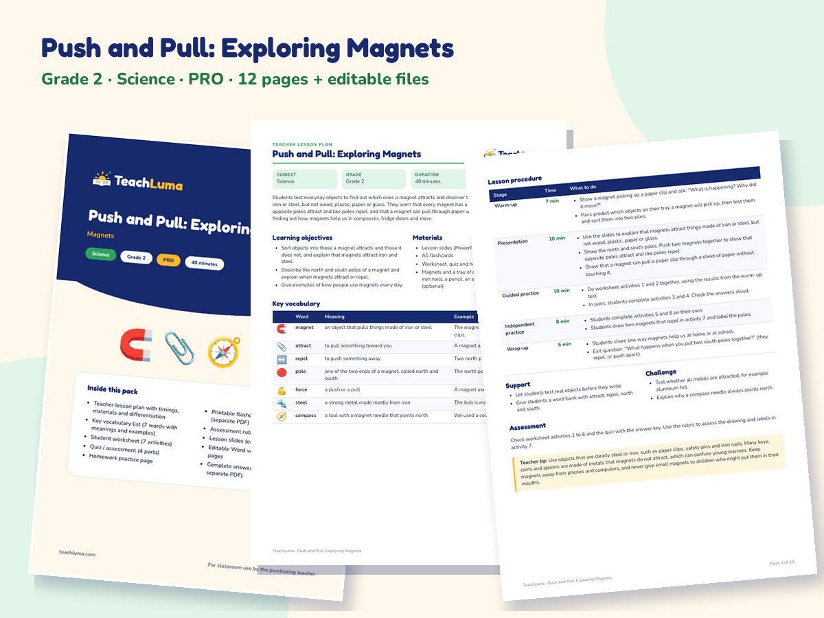 Preview of Push and Pull: Exploring Magnets