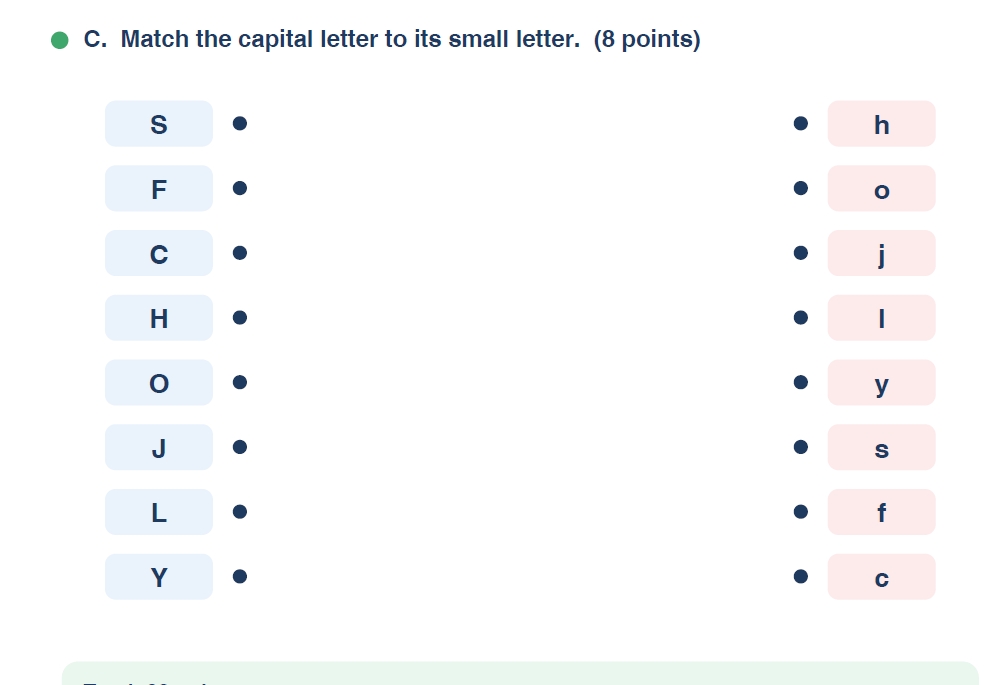 Alphabet Test
