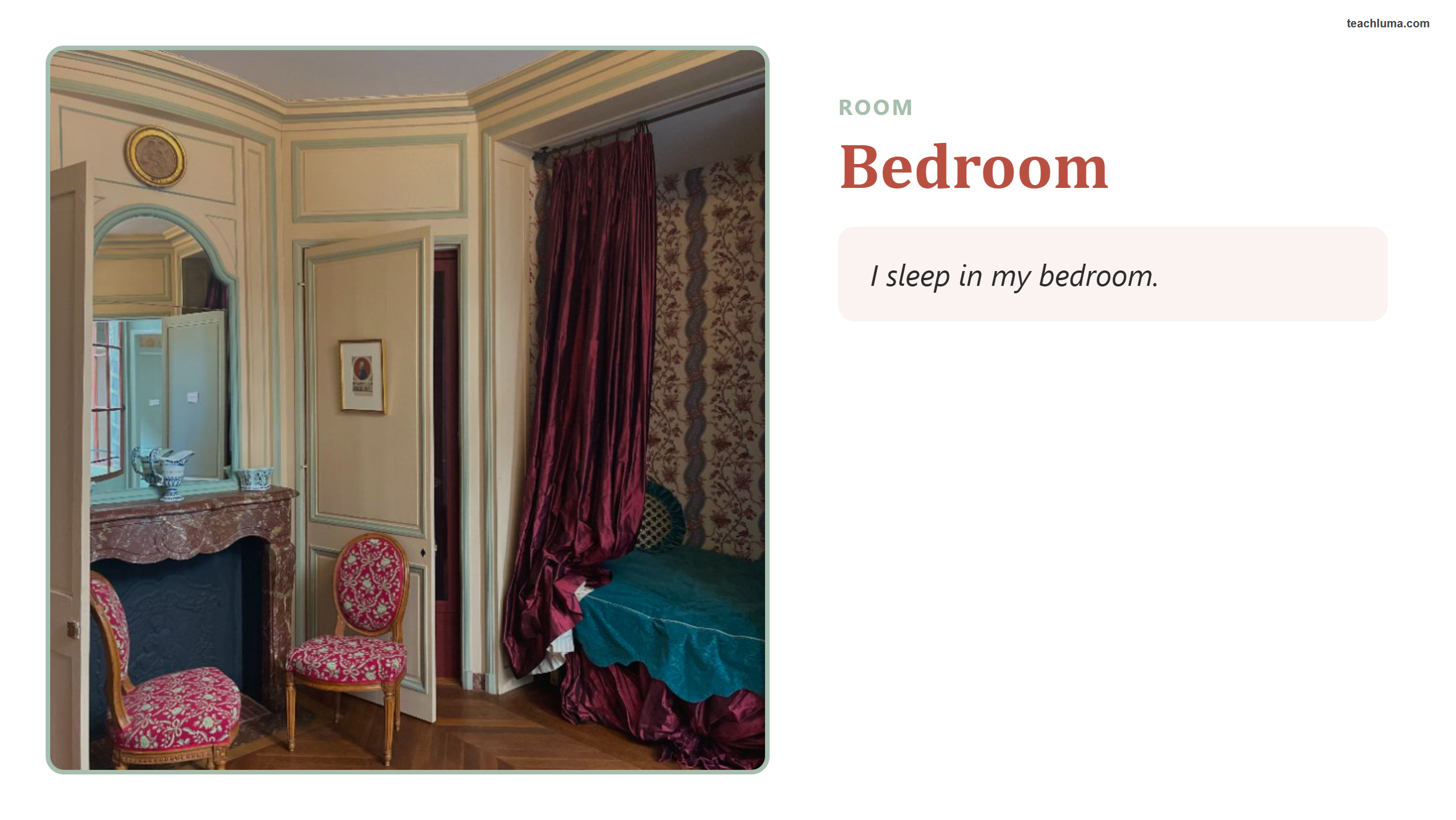 Preview of Grade 2 My Home Vocabulary PowerPoint