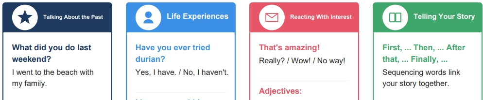 Personal Experiences