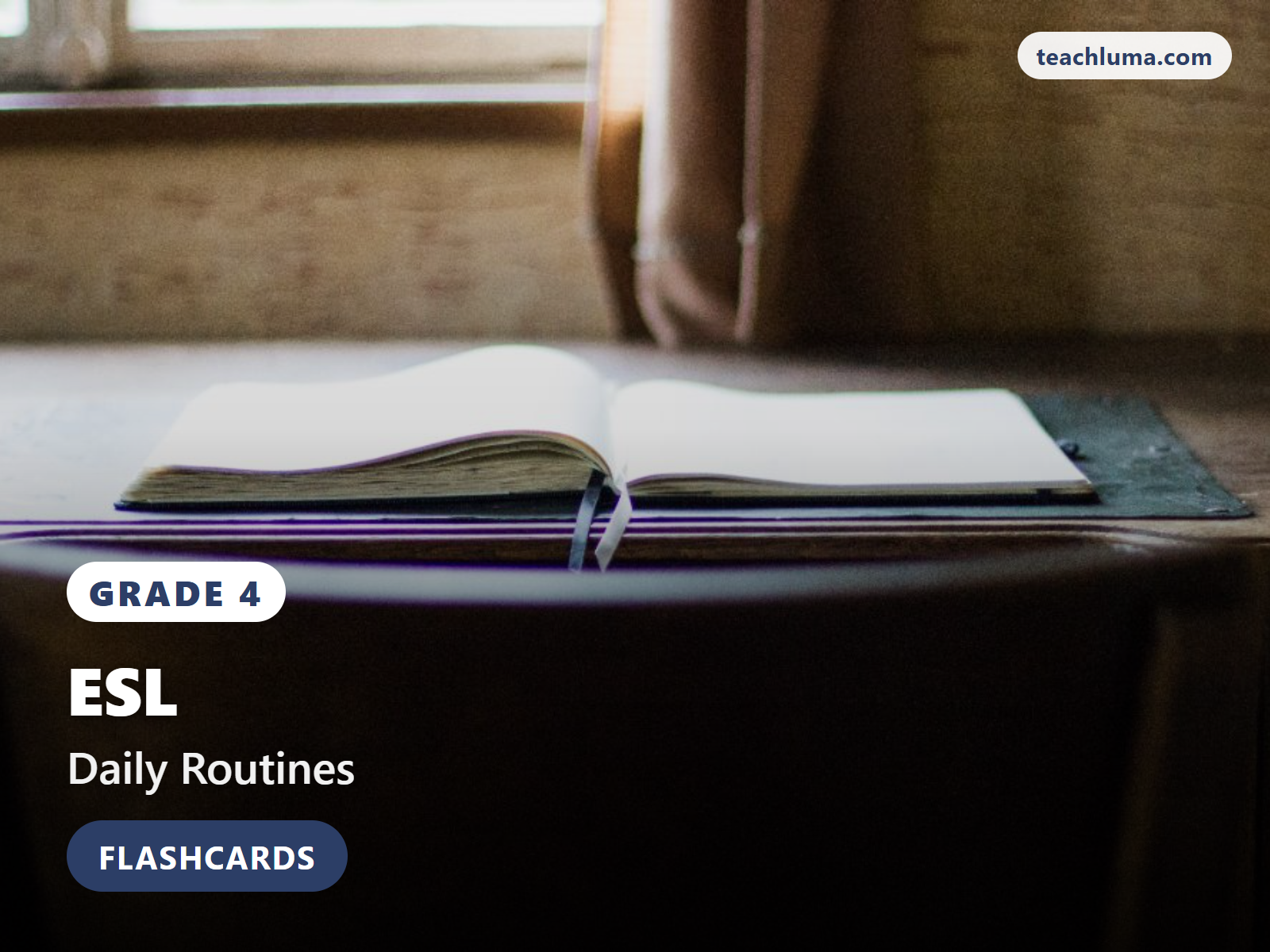 Grade 4 Daily Routines Flashcards