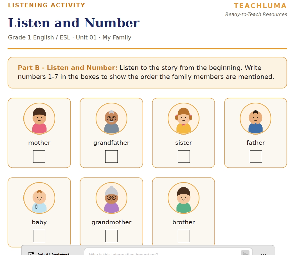 Listening: My Family Story